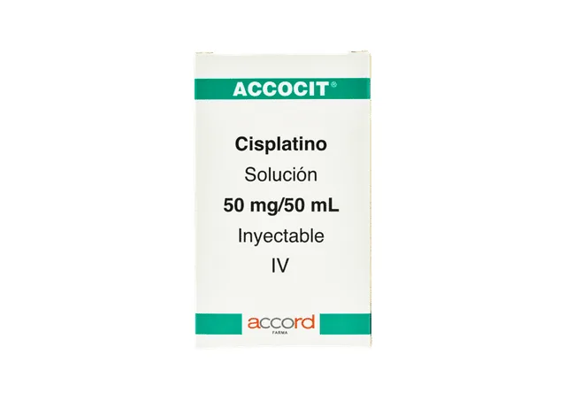 Accocit Cisplatino 10 mg/10 mL · 50 mg/50 mL