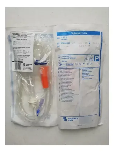 Equipo de infusión, insumo para administración IV