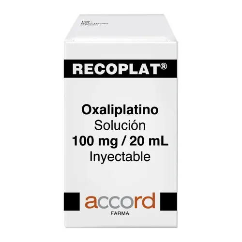 Recoplat® Oxaliplatino 50 mg/10 mL · 100 mg/20 mL