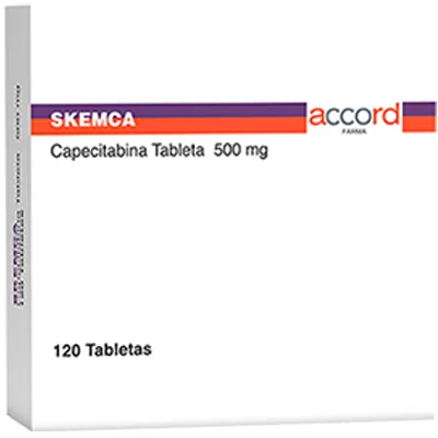 Skemca Capecitabina 500 mg · tabletas
