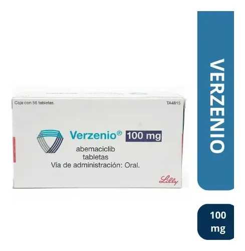 Verzenio® Abemaciclib 100 mg · tabletas